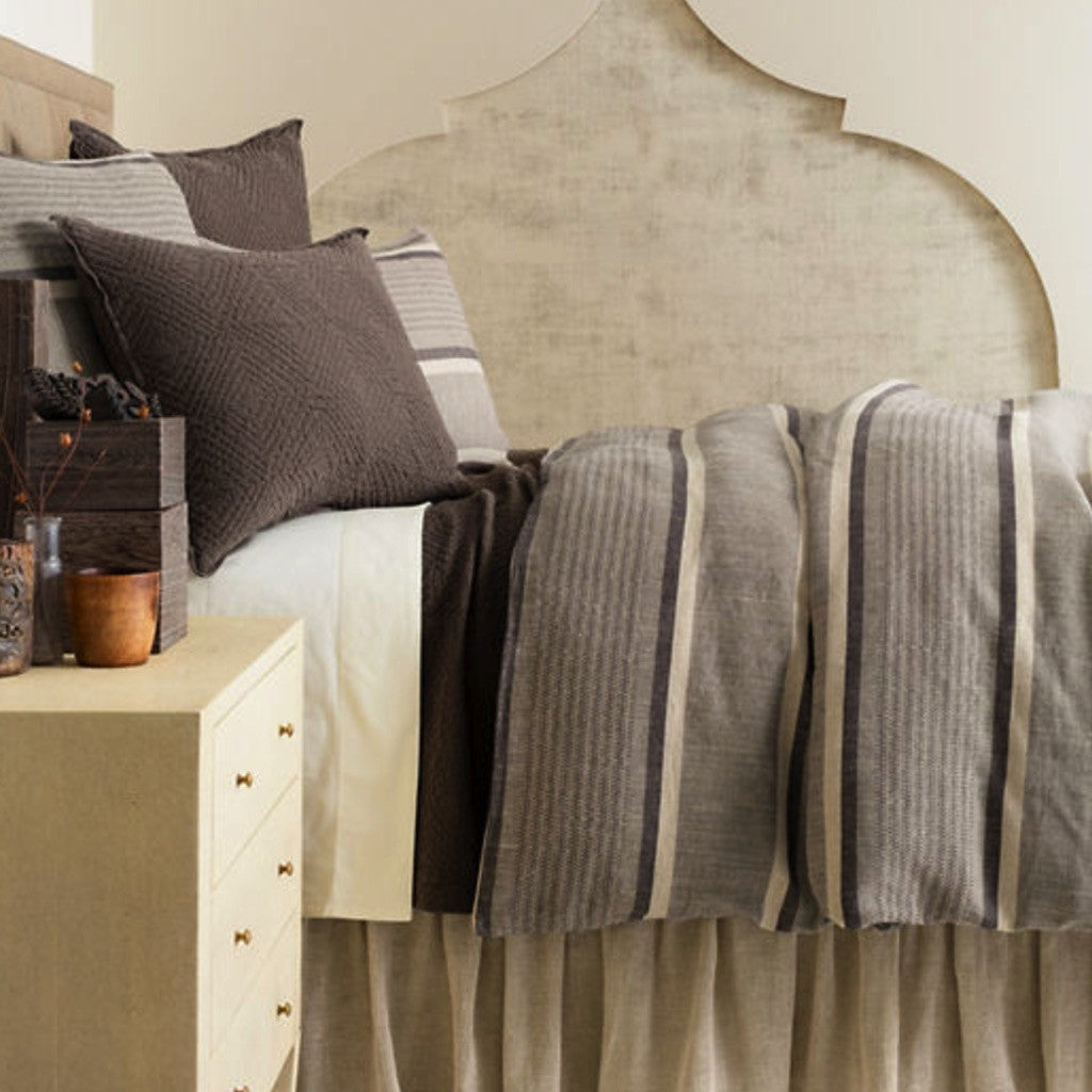 Morocco Linen Java Duvet - Revibe Designs