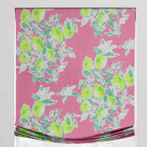 Fruit Toss Relaxed Roman Shade - Revibe Designs