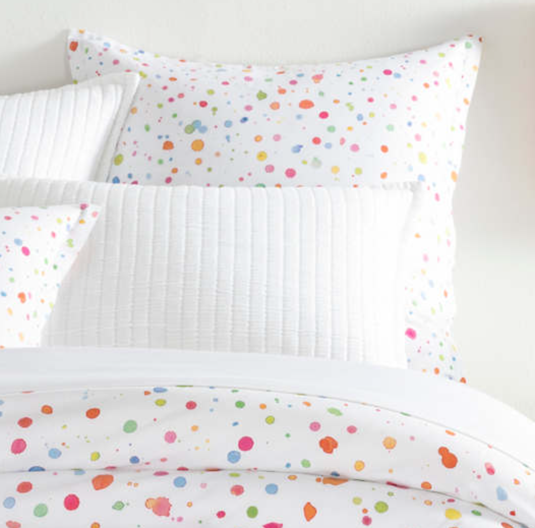 Splatter Shams - Revibe Designs