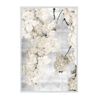 Silver Blossoms Art - Revibe Designs