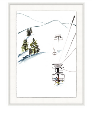 Sketched Skiers 1 Art