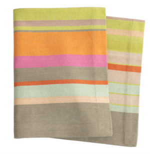 Stone Soup Stripe Napkins Set/4