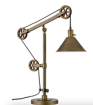 Vintage Style Pulley Lamp