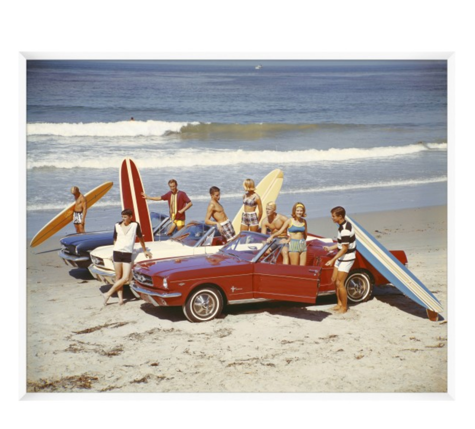 Vintage Beach Party Art