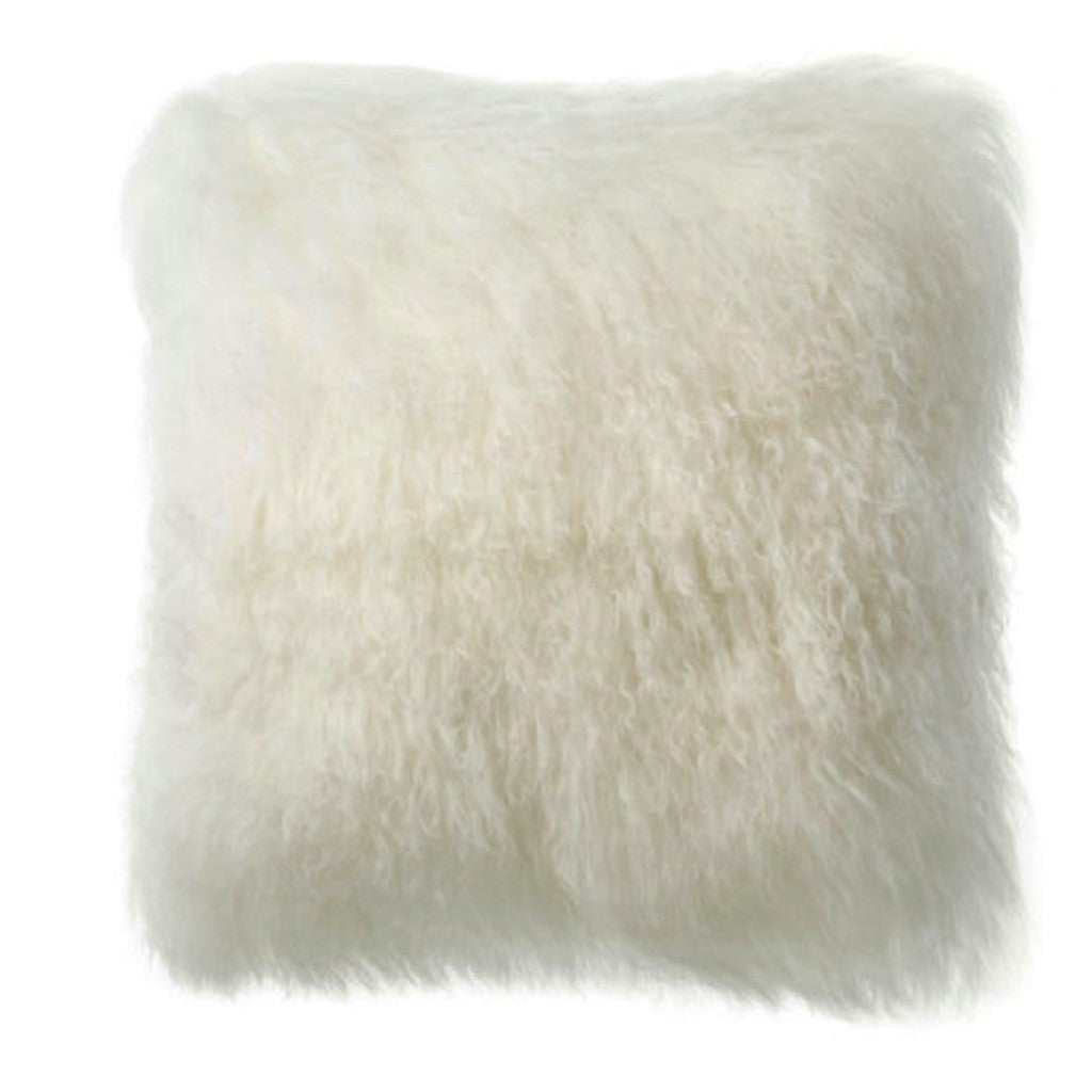Tibetan Sheep Long Wool Pillow - Revibe Designs