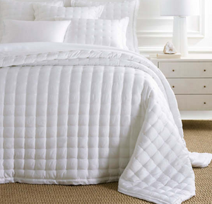 Silken Solid Puff Coverlet - Revibe Designs