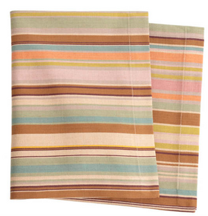 Zanzibar Stripe Napkins Set/4